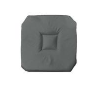 Galette 4 rabats 36 x 36 x 3.5 cm polyester uni essentiel Beton