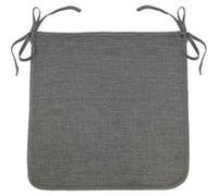 Douceur d'Intérieur, Galette (40 x 40 x 3.5 cm) Newton Anthracite, Chambray