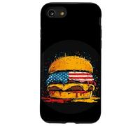 Galette américaine Cool pour Les Amateurs de Hamburgers et de Restauration Rapide Coque pour iPhone SE (2020) / 7/8