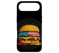 Galette américaine Cool pour Les Amateurs de Hamburgers et de Restauration Rapide Coque pour iPhone Air
