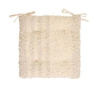 Galette Beryl carré 38x38cm beige - Atmosphera Créateur d'intérieur