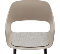 Galette d'assise antiglisse Babila LxWxH 41x36x0,5cm