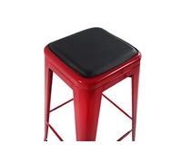 hjh OFFICE 645032 Coussins de siège Pillow II Similicuir Noir, Coussin magnétique, Le complément idéal pour Vos sièges VANTAGGIO