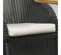 Coussin d'assise Blanc pour fauteuil Romantik Outdoor Jan Kurtz - 4021224953114