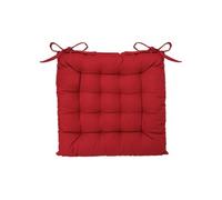 Hespéride Galette de chaise Atmosphera 38 x 38 cm Rouge