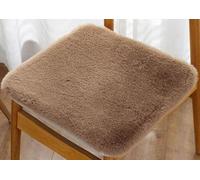 Galette De Chaise 45x45/42x42 Déhoussable Lavable ,Coussins De Chaise D'intérieur, Coussin De Chaise Interieur Bureau,pour Salle À Manger/Bureau/Canapé/Chaise De Jardin ( Color : Khaki , Size : 42x42c