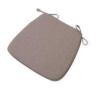 Galette De Chaise 45x45 Lot De 1 2 4 6, Coussins De Chaise D'Intã Rieur, Ovale Galette Chaises IntéRieur avec Attache et AntidéRapante Fonde, Campagnarde Coussin pour Chaise Salle à Manger