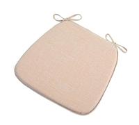 Galette De Chaise 45x45 Lot De 1 2 4 6, Coussins De Chaise D'Intã Rieur, Ovale Galette Chaises IntéRieur avec Attache et AntidéRapante Fonde, Campagnarde Coussin pour Chaise Salle à Manger