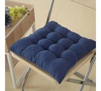 Galette de Chaise 55x55 Bleue marine