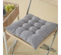 Galette de Chaise 55x55 Grise