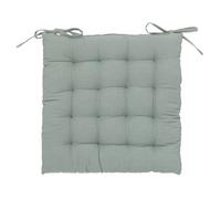 Atmosphera Galette de chaise Loria 38x38 cm Vert céladon Vert G