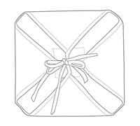 Galette de Chaise Anti-Taches à Rabats Coquelicot | Anti-taches, entretien facile