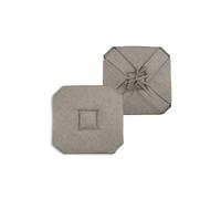 Stof - Galette de Chaise - Taille 40x40 cm - 100% Polyester - Couleur Jute - Modèle Bea - Qualité Exceptionnelle - Confortable et Élégant - Facile d'entretien