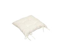- Galette de chaise bouclette SOANA - Blanc - Soana