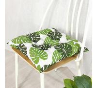 Galette de Chaise Carré Tropical 50x50x6cm