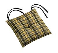 Galette de chaise Cottage 1 bouton gold 38 x 38 x 3 cm Les Ateliers du Linge 38 X 38 X 3 GOLD