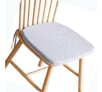 Galette de Chaise, Coussins de siège pour Chaise de Salle à Manger, 1/2/4 pièces, Coussins de Jardin avec Attaches, Rembourrage extérieur Confortable et Lavable