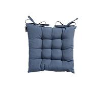 Galette De Chaise De Jardin Toscane Panama Safier Blue 46 X 46 Cm Bleu