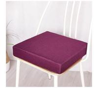 Galette de Chaise en Mousse Mémoire de Forme - 40x40, 45x45, 50x50cm - Coussin Déhoussable Lavable, Antidérapant - for Intérieur/Extérieur, Jardin, Bureau, Voiture(21,40x5cm/15.7x2.0in)