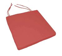 Galette de chaise extérieur imperméable et déhoussable MINORQUE Terracotta 40x40 cm