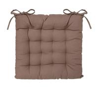 JardiDéco - Coussin pour chaise de jardin Taupe 38 x 38 cm Multicolore