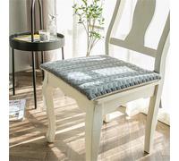 Galette de Chaise Grise antidérapante 40x40cm
