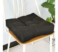 Galette de Chaise Grise Charbon 40x40x9cm