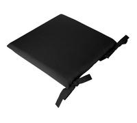 Galette de Chaise - HOME MAISON - Noir - 38 x 38 cm - 100% Coton - Intérieur