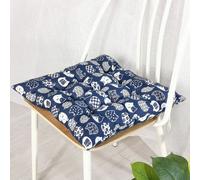 Galette de Chaise Imprimé Chat 45x45x6cm