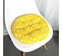 Galette de Chaise Jaune Soleil 40x6cm