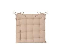 Atmosphera - Galette de chaise - Lin Blanc