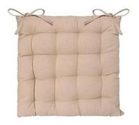 Galette de chaise matelassée 38 x 38 cm - Beige Beige G