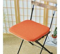 Galette de Chaise Orange terre cuite 40x40x4cm
