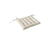 - Galette de chaise PANAMA - 38 x 38 cm - Ecru - Panama
