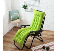 Galette de Chaise Rectangulaire Vert Anis 48x155cm 6cm