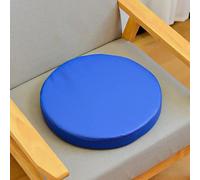 Galette de Chaise Ronde 30 cm bleue