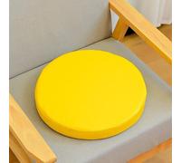 Galette de Chaise Ronde 30 cm jaune