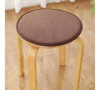 Galette de Chaise Ronde 35 cm marron
