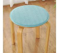 Galette de Chaise Ronde 35 cm turquoise