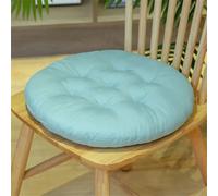 Galette de Chaise Ronde 40 cm Bleue pastel