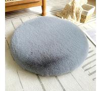 Galette De Chaise Ronde 40x40/45x45cm, Coussin Chaise Scandinave Rond, DéHoussable et Lavable Molleton Tissue Coussins De Chaise D'IntéRieur, Confortable Mousse à MéMoire De Forme