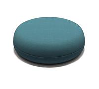 Galette De Chaise Ronde 45 Cm, Coussins De Chaises Lot de 2, Lavable Coussin pour Chaise Salle à Manger, Coussins De Chaise D'IntéRieur avec Coton Tricoté Couvercle DéHoussable Sarcelle