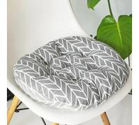 Galette de Chaise Ronde 45 cm Grise