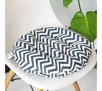 Galette de Chaise Ronde 45 cm Zigzag