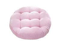Galette de chaise ronde - Coussin de siège ultra doux et confortable avec rembourrage épais et design touffeté pour bureau, voiture et moquette