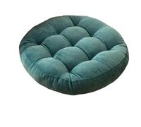 Galette de chaise ronde - Coussin de siège ultra doux et confortable avec rembourrage épais et design touffeté pour bureau, voiture et moquette