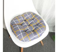 Galette de Chaise Ronde gris bleuté 45x6cm