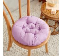 Galette de Chaise Ronde mauve 40x5cm