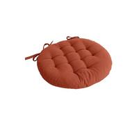 - Galette de chaise ronde PANAMA - Diam. 38 cm - Terre cuite - Panama