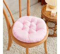 Galette de Chaise Ronde rose 40x5cm